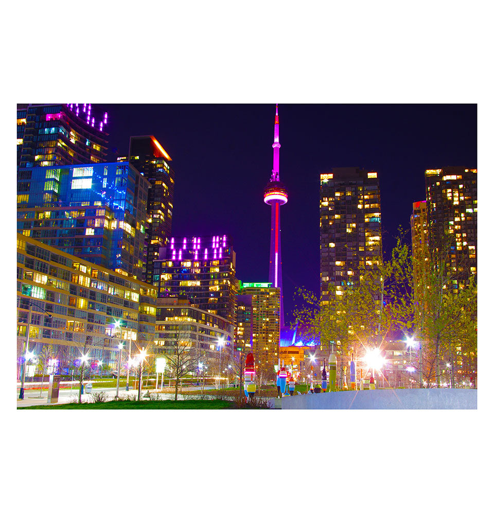 Downtown Toronto From Red Canoe Park